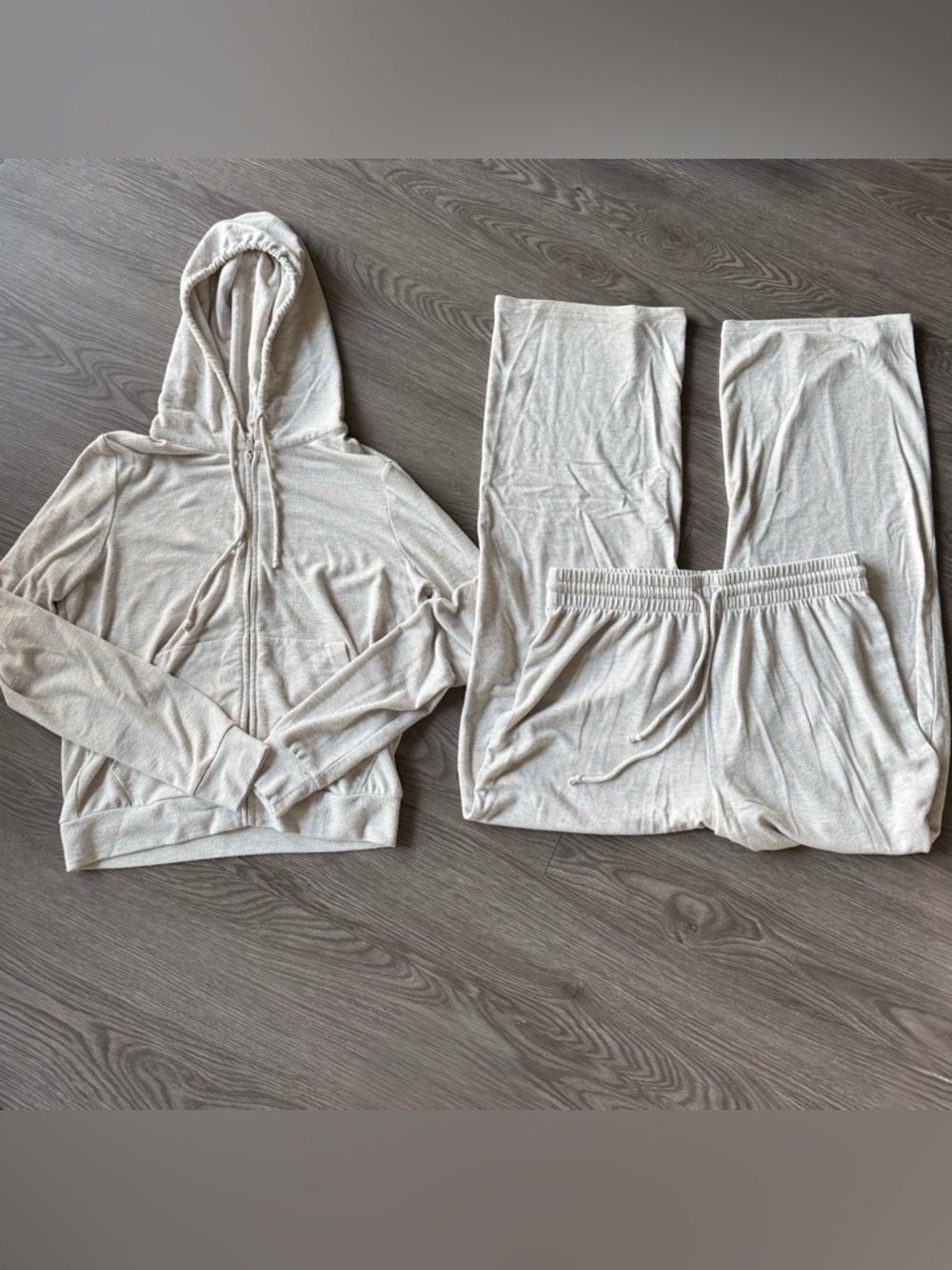 Aritzia TNA Recharge hoodie and pant set